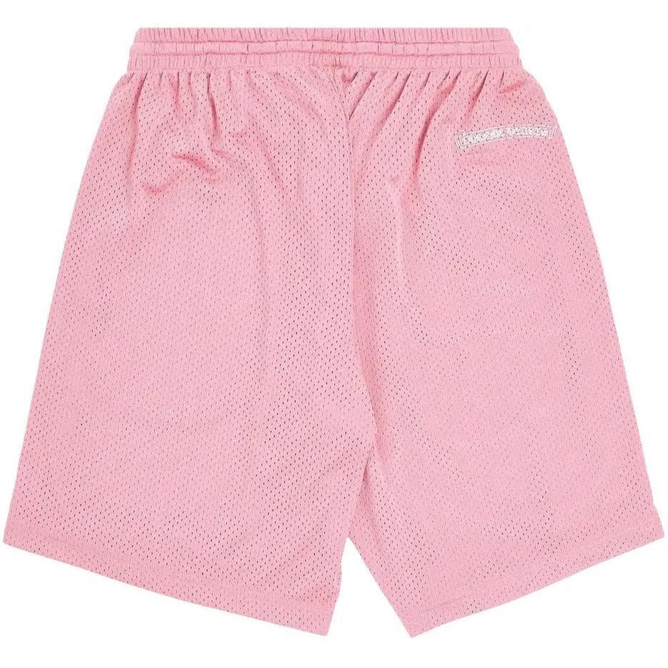 Chrome Hearts Love You Mesh Varsity Shorts Pink