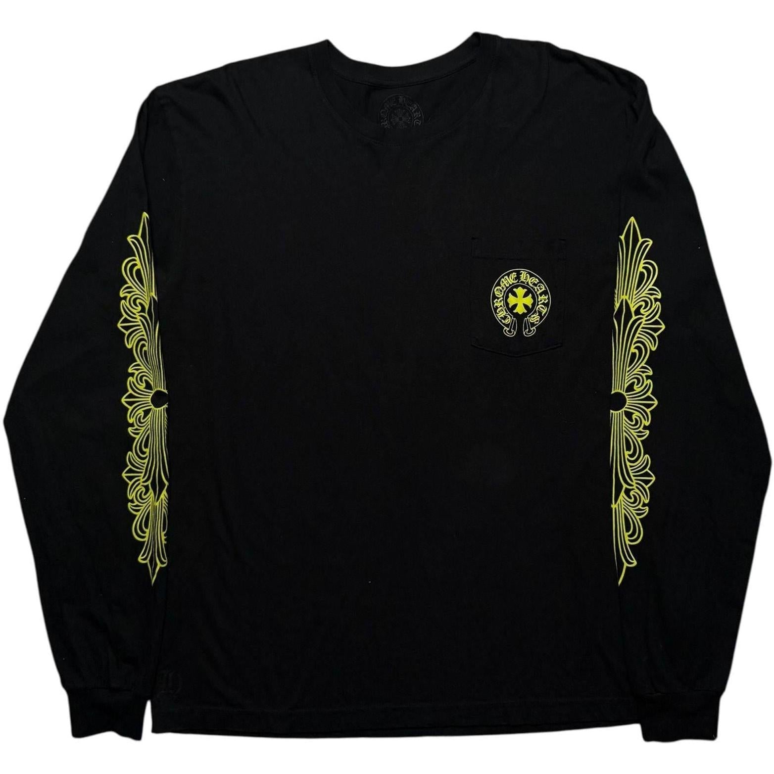 Chrome Hearts Made In Hollywood Floral Longsleeve - Like New