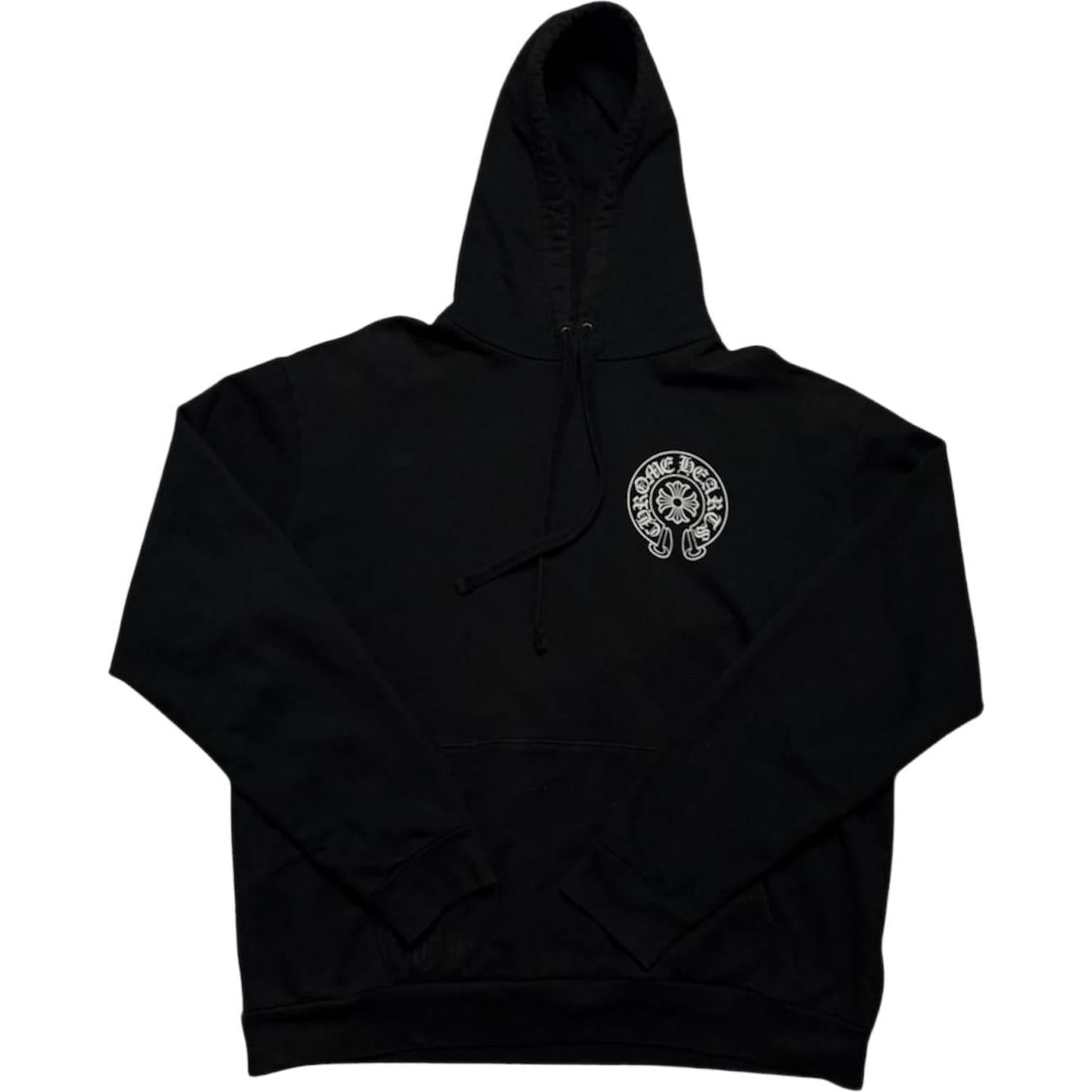 Chrome Hearts Malibu Exclusive Horseshoe Hoodie Black