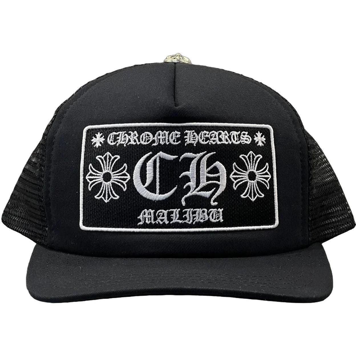 Chrome Hearts Malibu Exclusive Trucker Hat Black