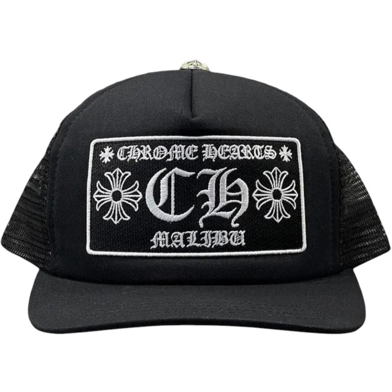 Chrome Hearts Malibu Trucker Hat Black