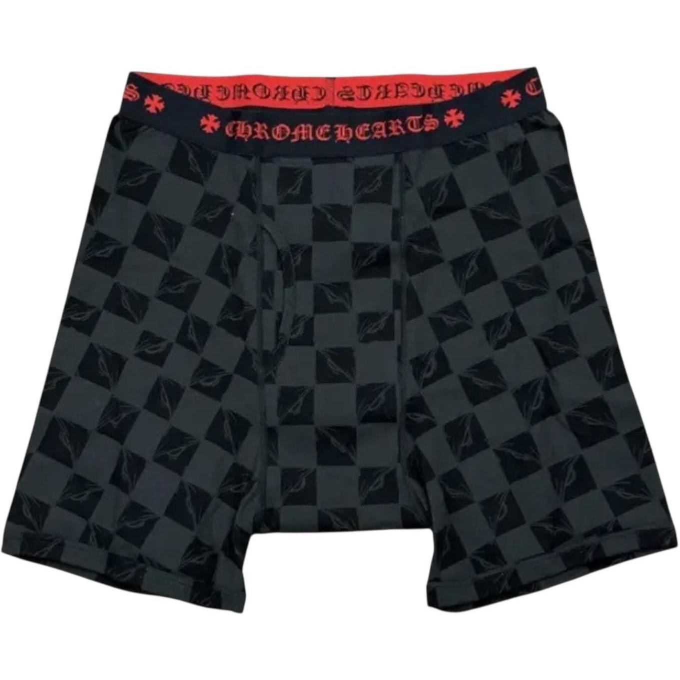 Chrome Hearts Matty Boy 99 Eyes Classic Rib Boxer Briefs Black