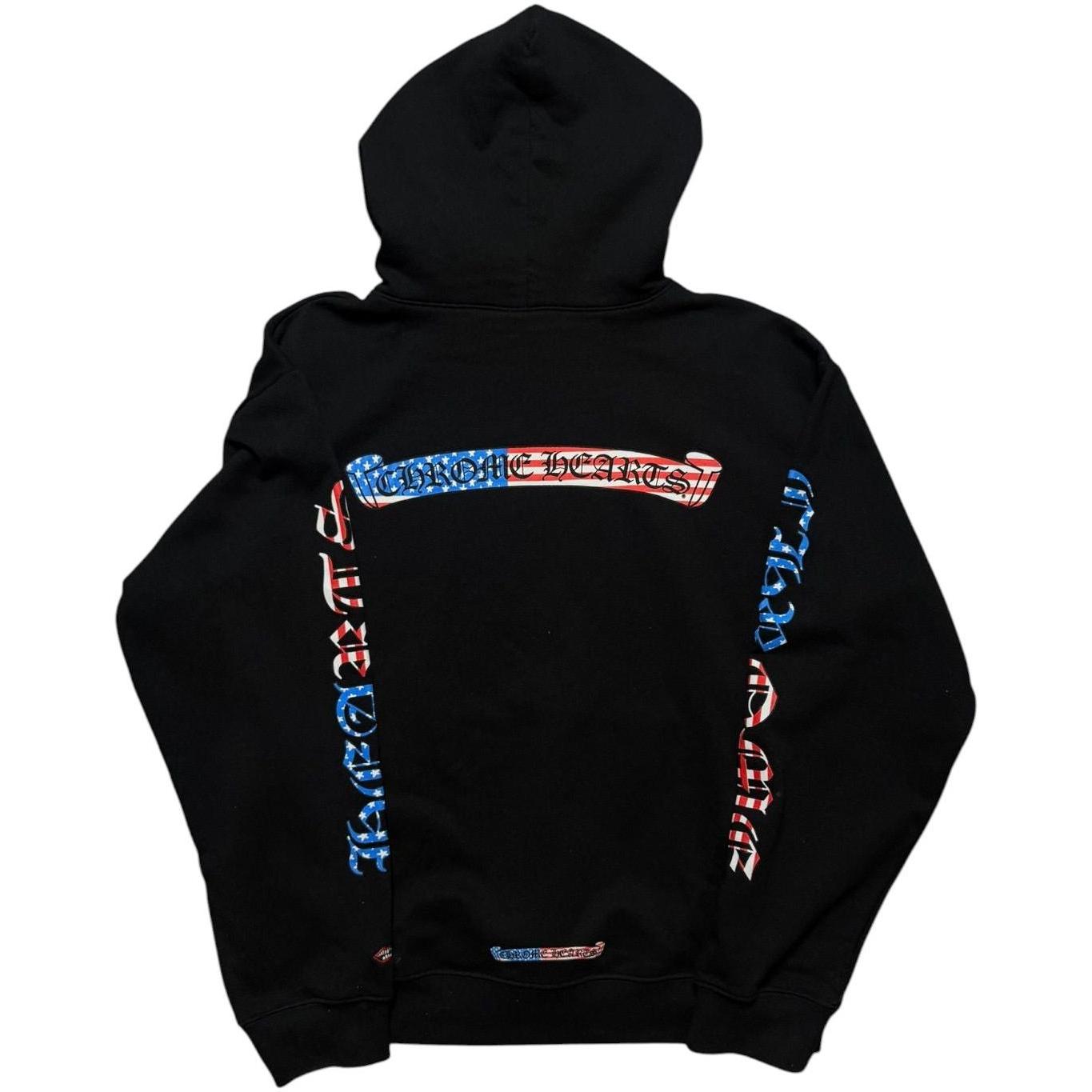 Chrome Hearts Matty Boy America Hoodie Black - Like New