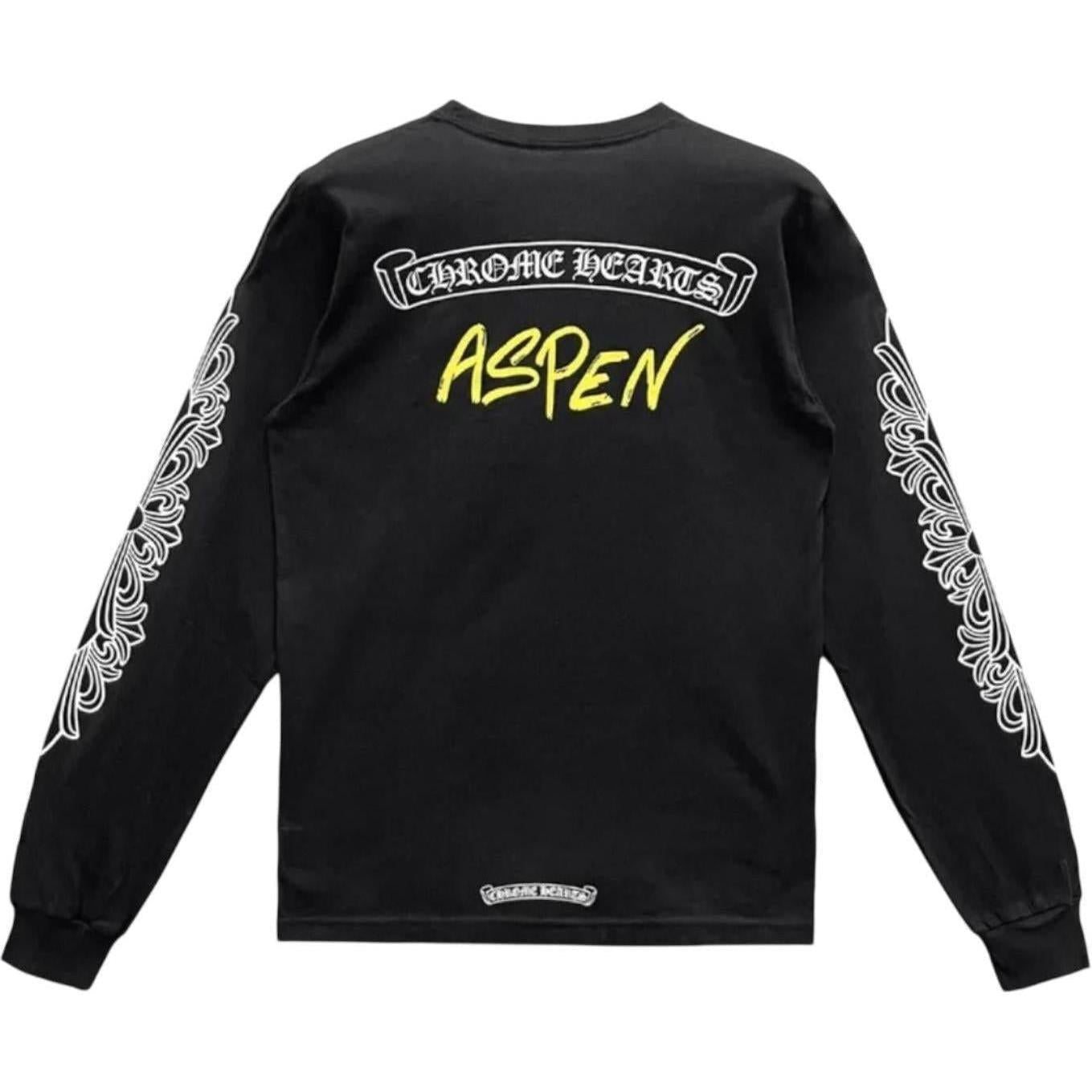 Chrome Hearts Matty Boy Aspen Exclusive Long Sleeve T-Shirt Black