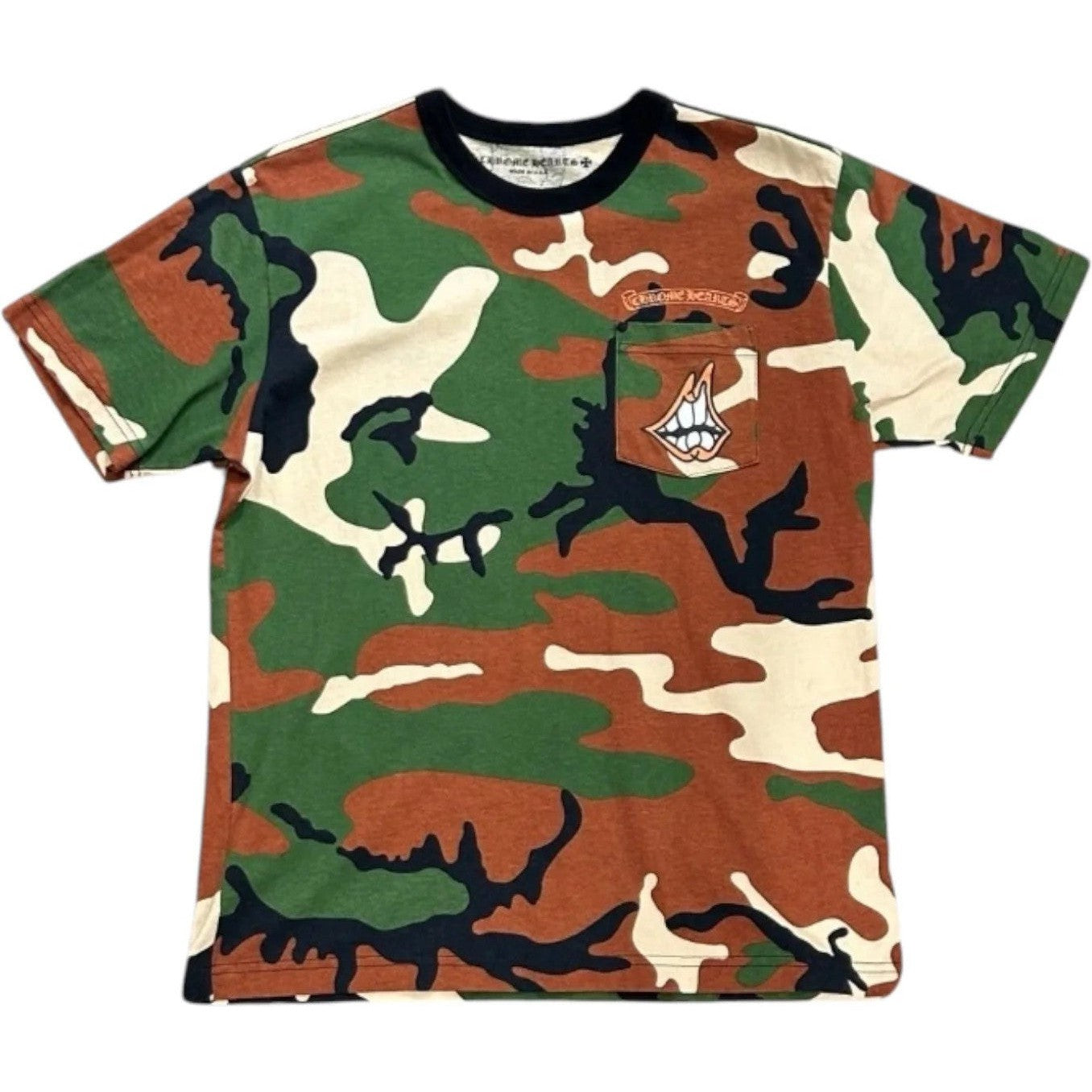 Chrome Hearts Matty Boy Caution T-Shirt Camo