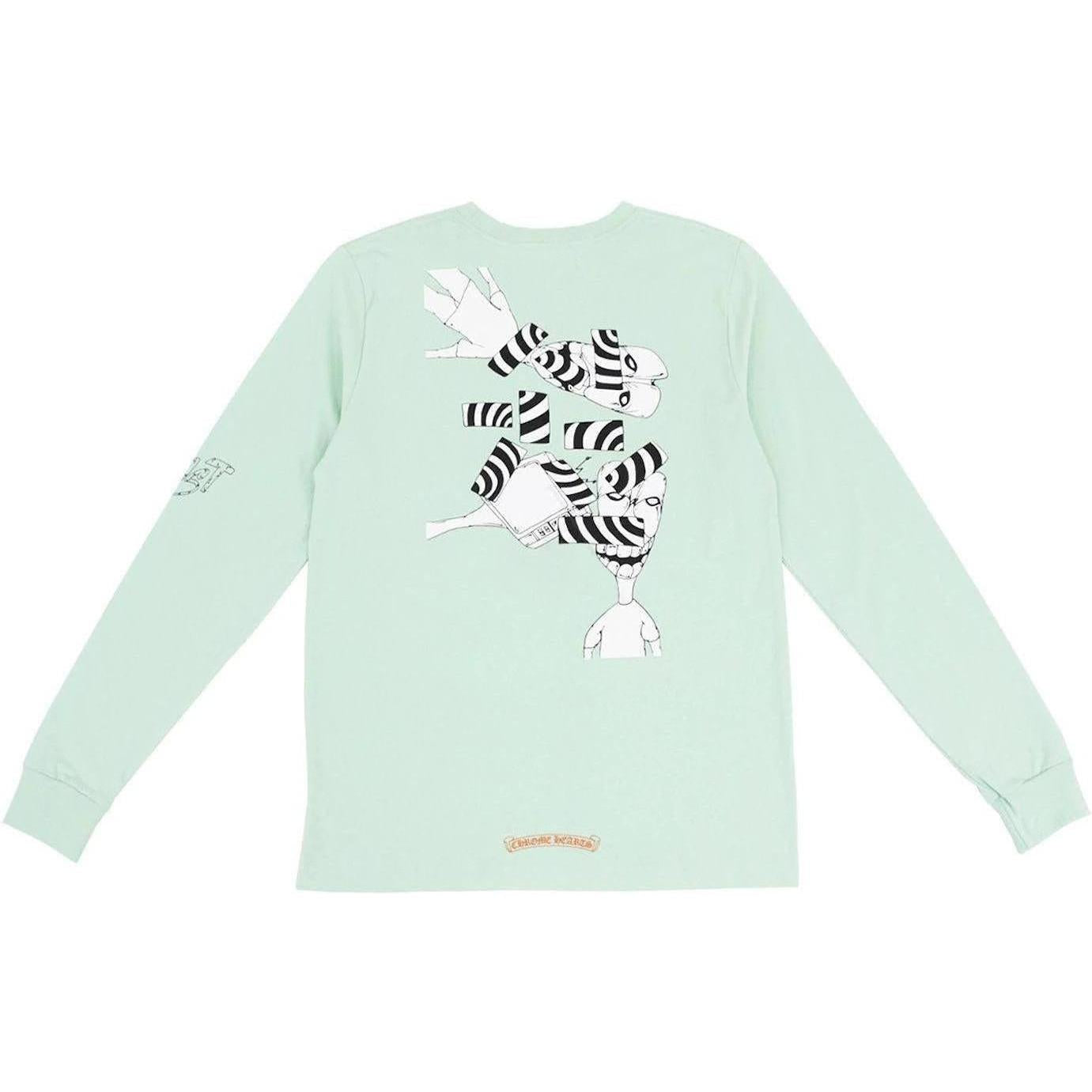 Chrome Hearts Matty Boy Lust Longsleeve T-Shirt Seafoam