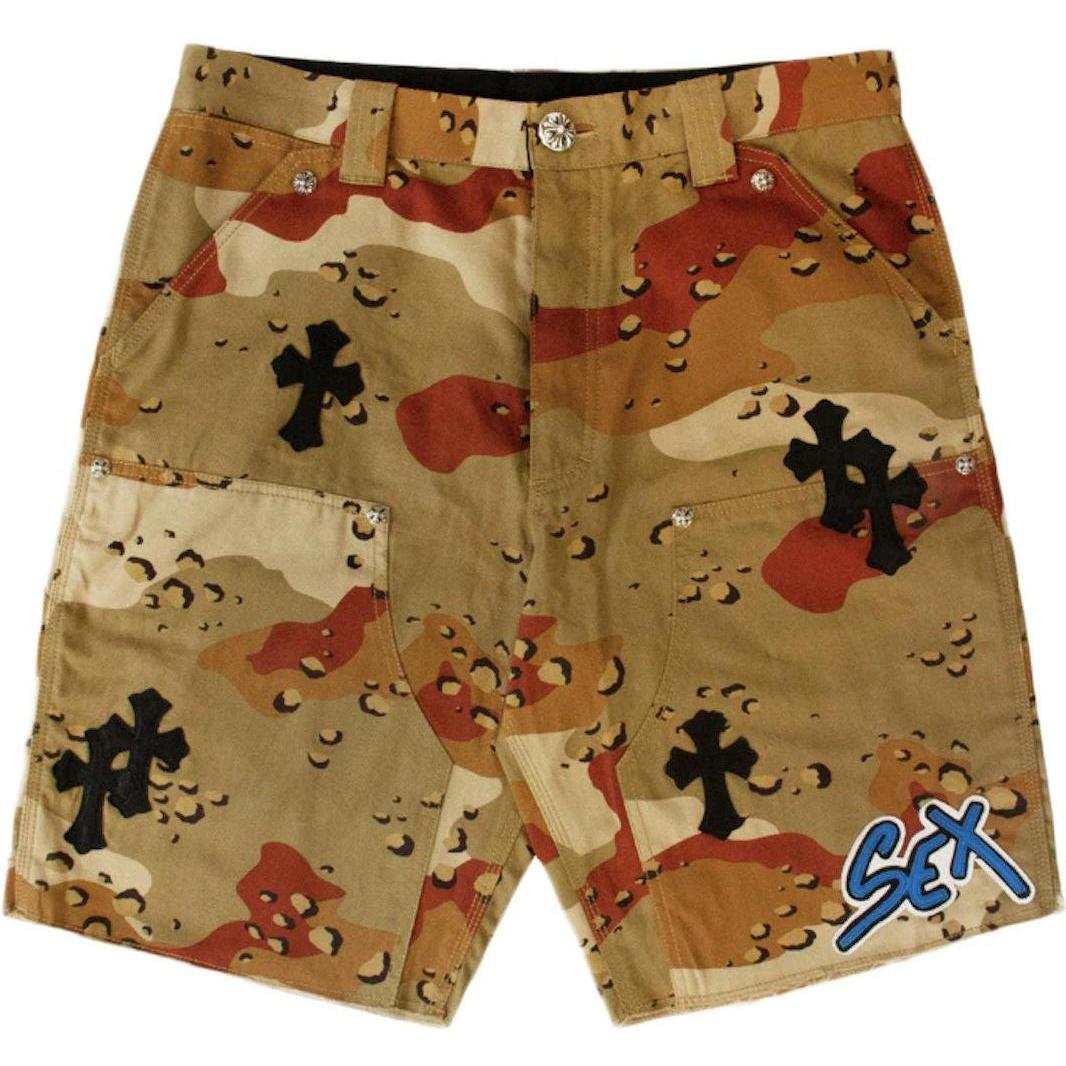 Chrome Hearts Matty Boy Sex Records Carpenter Shorts Desert Camo