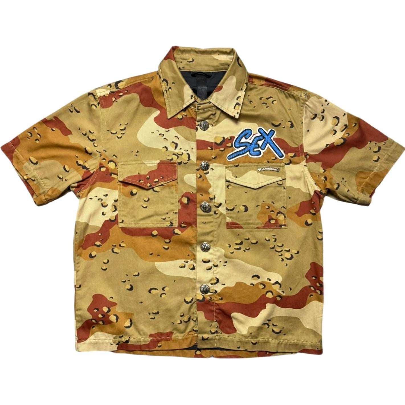 Chrome Hearts Matty Boy Sex Records Desert Camo Shirt