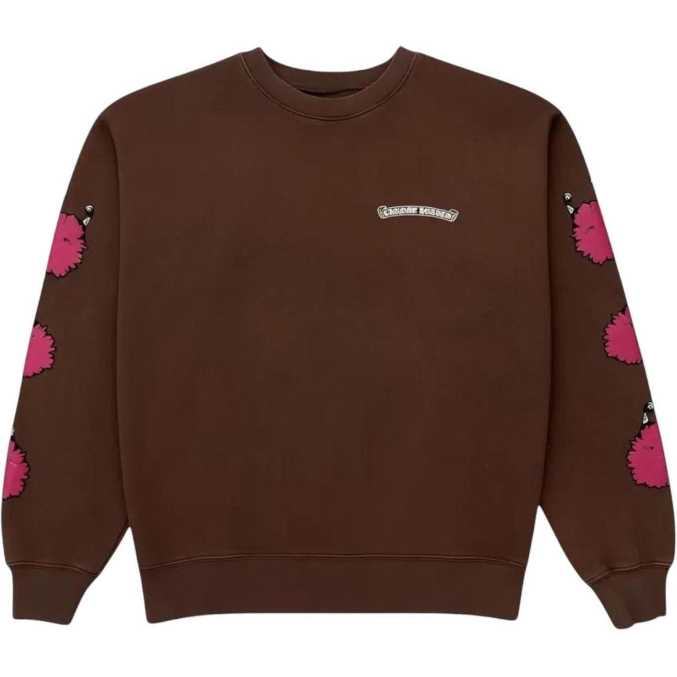Chrome Hearts Matty Boy Structure Crewneck Sweatshirt Brown