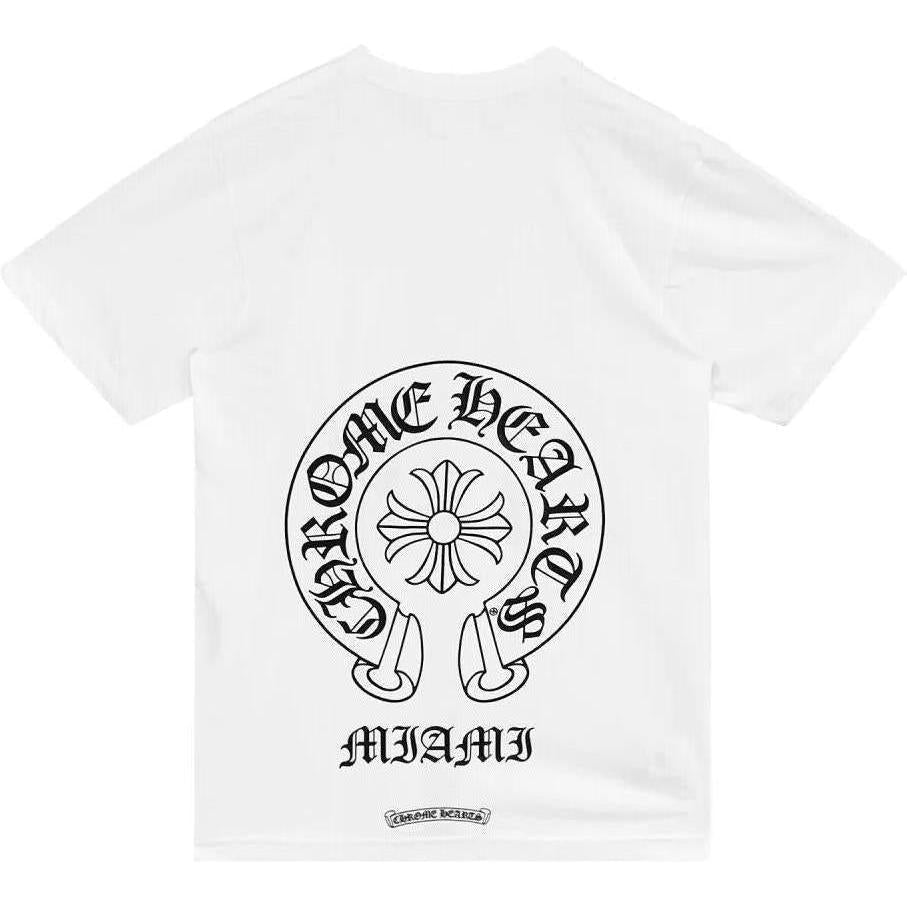 Chrome Hearts Miami Exclusive Horseshoe T-Shirt White