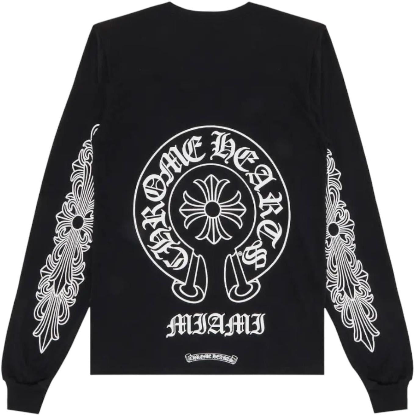 Chrome Hearts Miami Exclusive L/S T-shirt Black