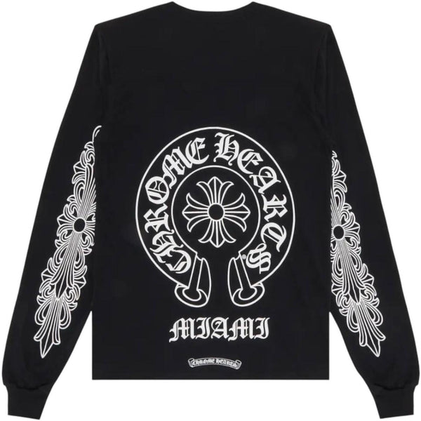 Chrome Hearts Miami Exclusive L/S T-shirt Black