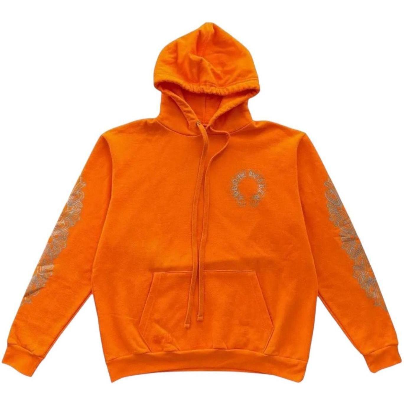 Chrome Hearts Miami Ultra Exclusive Horseshoe Hoodie Orange