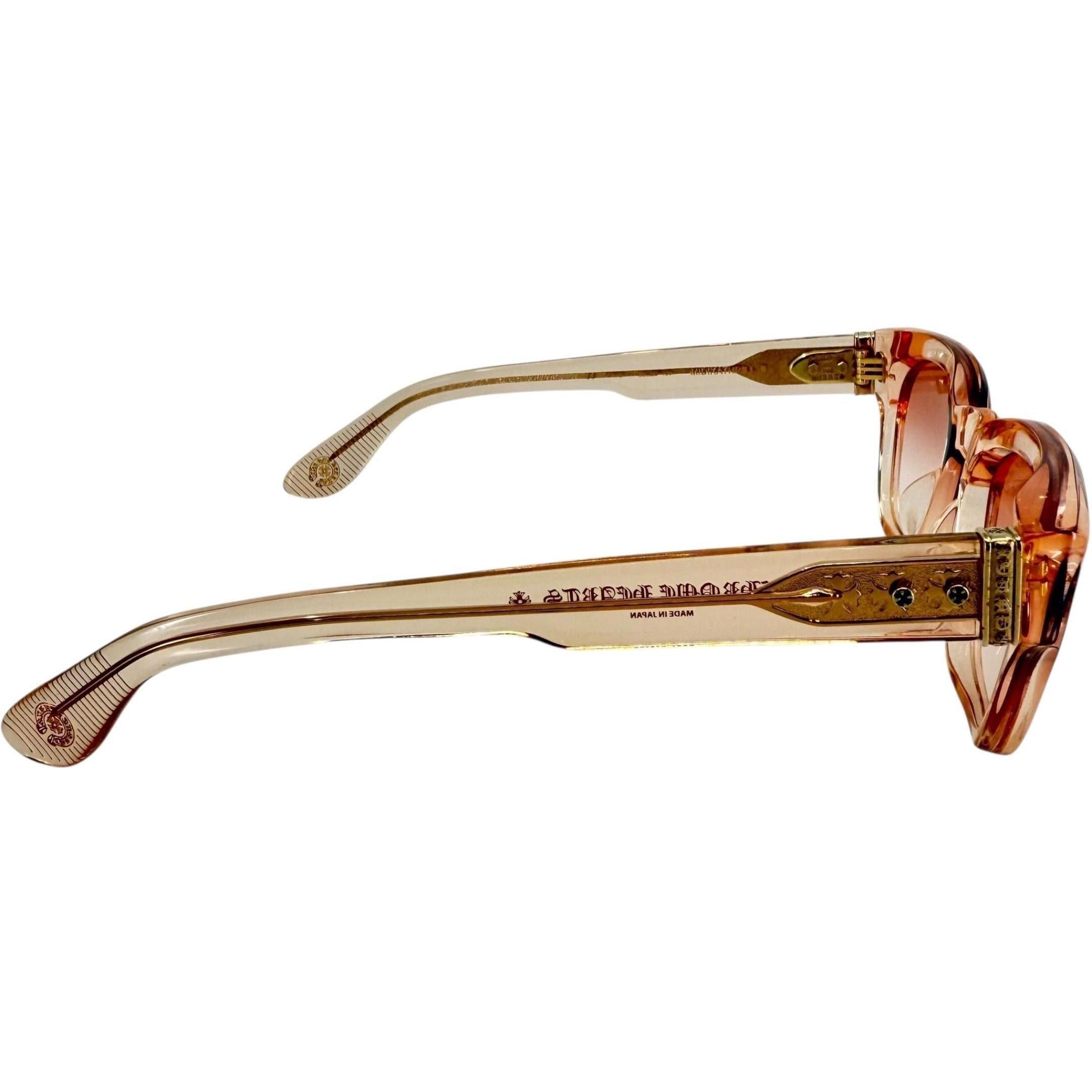 Chrome Hearts Midixathrill Rose Pink/Silver Sunglasses