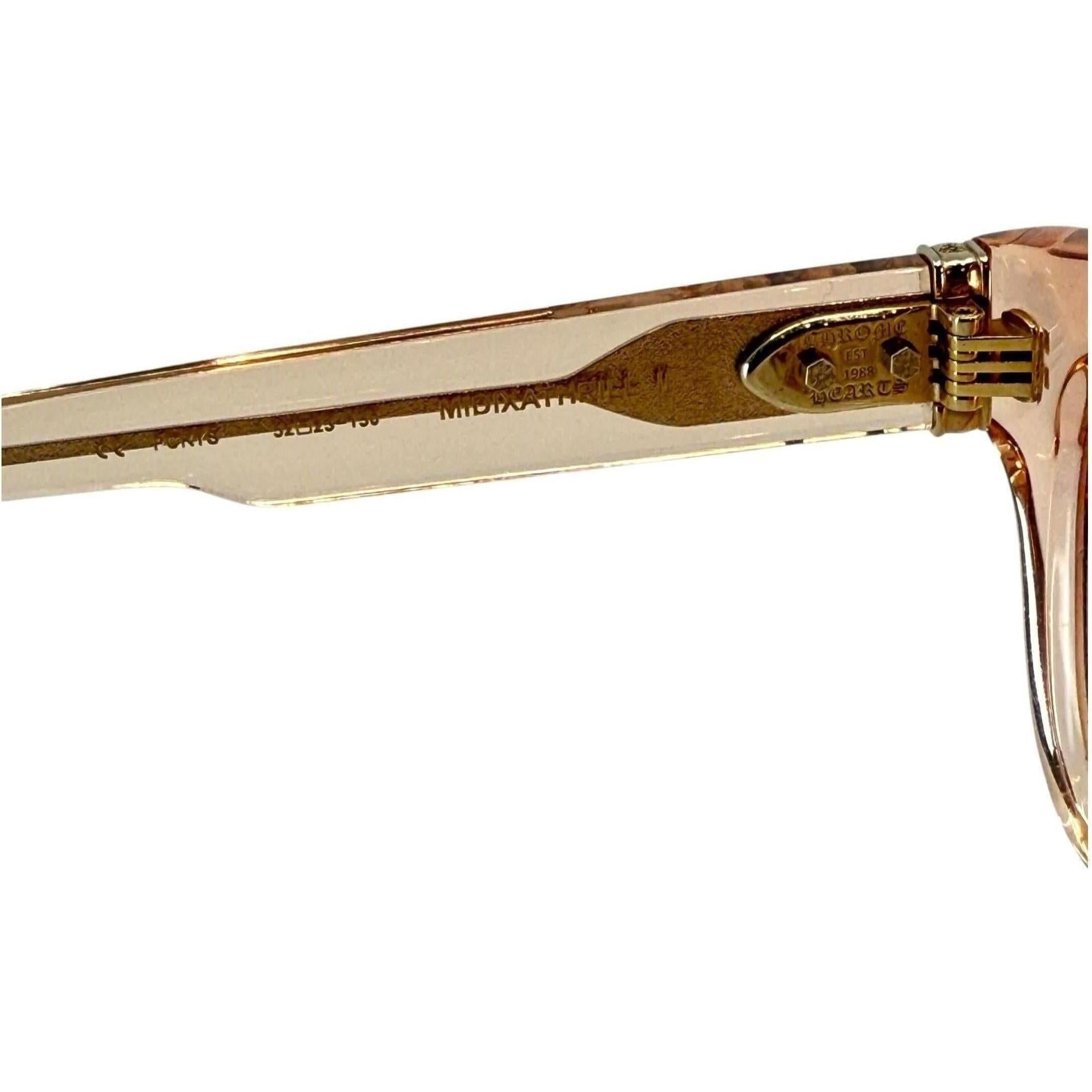 Chrome Hearts Midixathrill Rose Pink/Silver Sunglasses