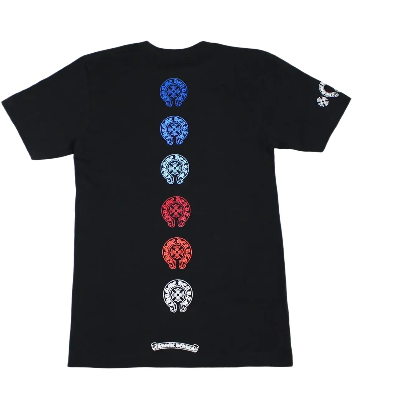 Chrome Hearts Multi Color Horse Shoe T-shirt Black