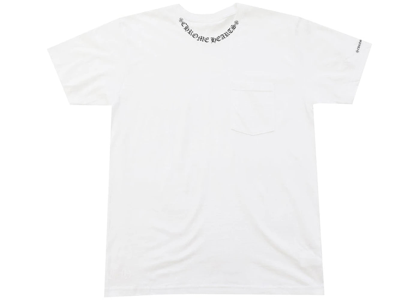 Chrome Hearts Collar Logo T-Shirt White