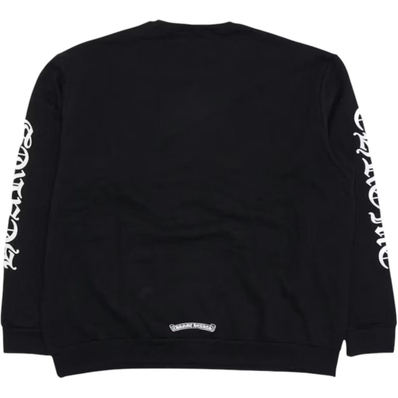 Chrome Hearts Neck Logo L/S Sweatshirt Black