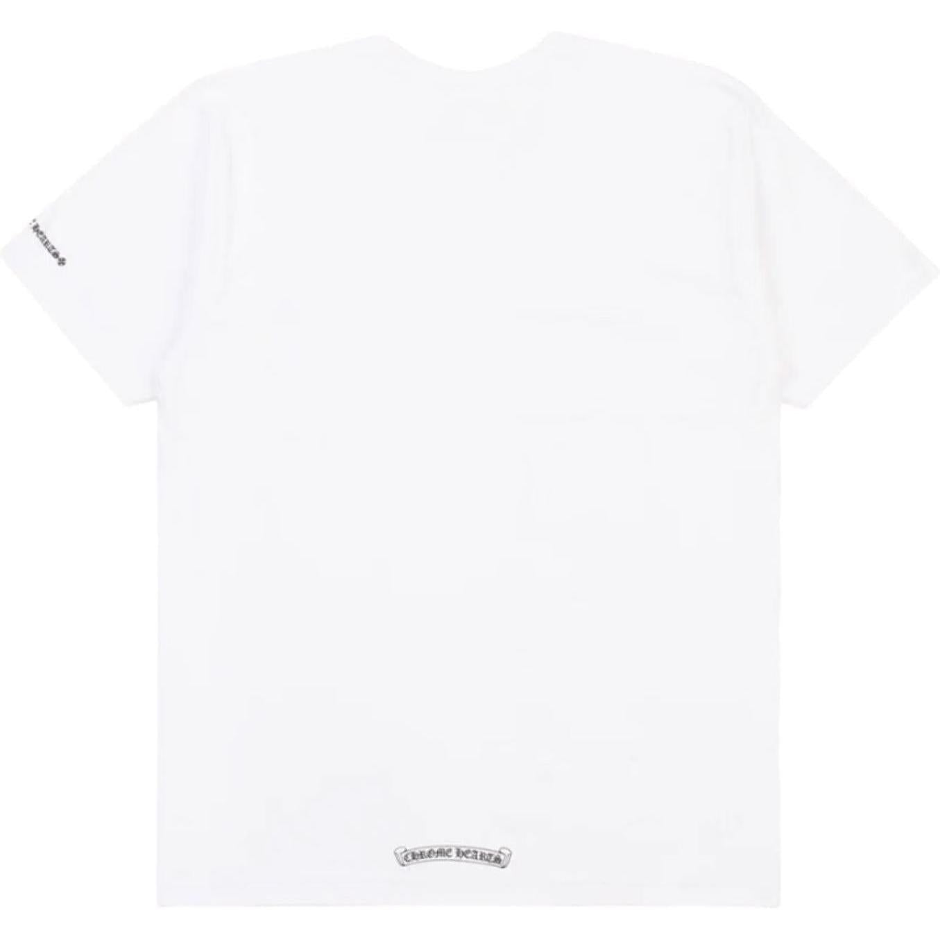 Chrome Hearts Neck Love You Logo T-Shirt White