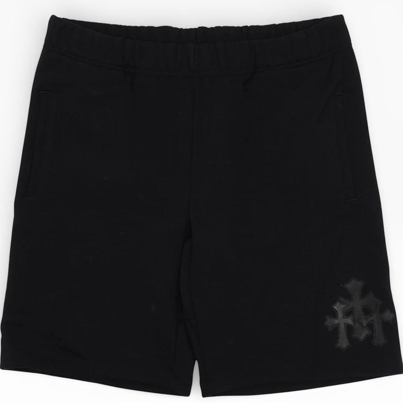 Chrome Hearts Paper Jam Sweatshorts Black