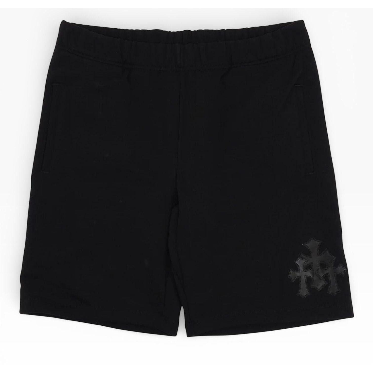 Chrome Hearts Paper Jam Sweatshorts Black