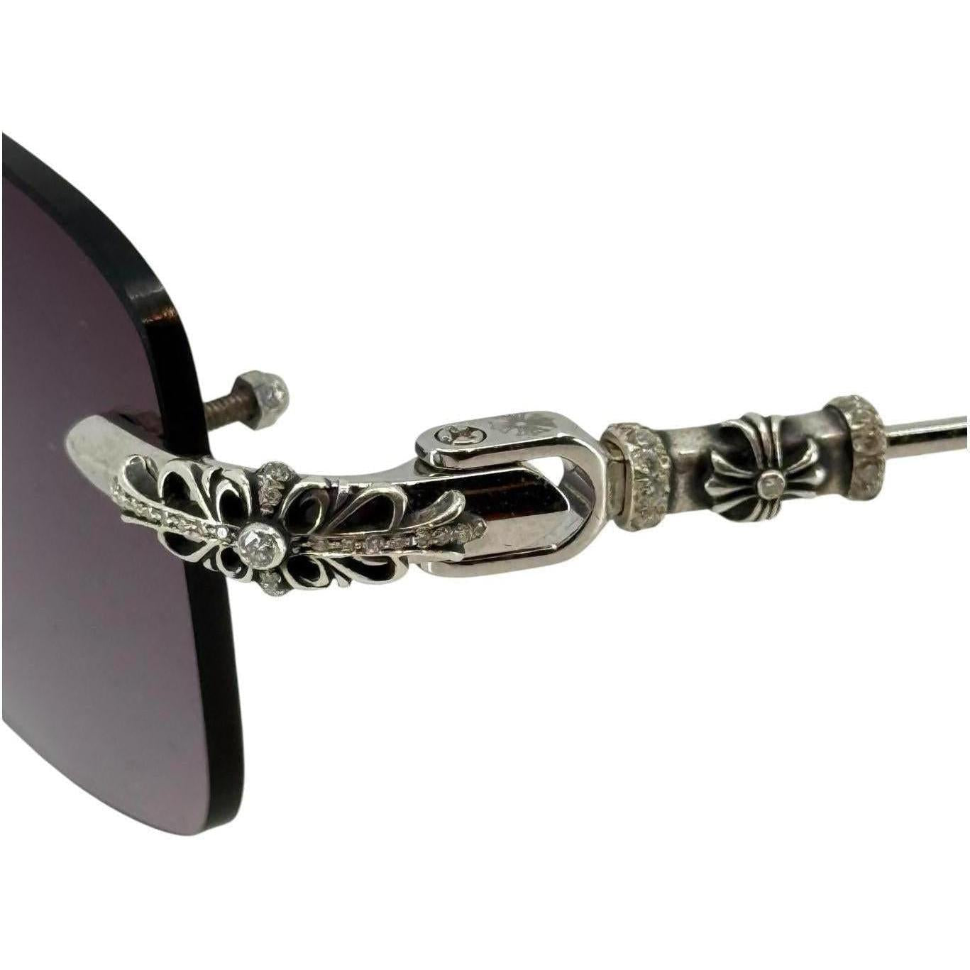 Chrome Hearts Pills III Diamond Glasses