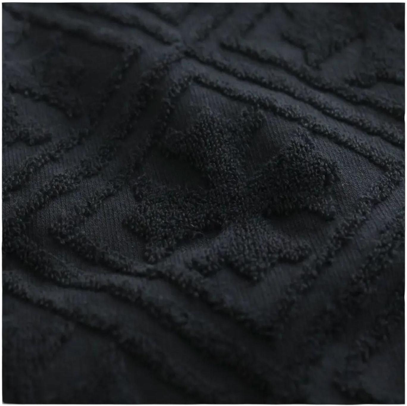 Chrome Hearts Plus Jacquard Bath Towel Black