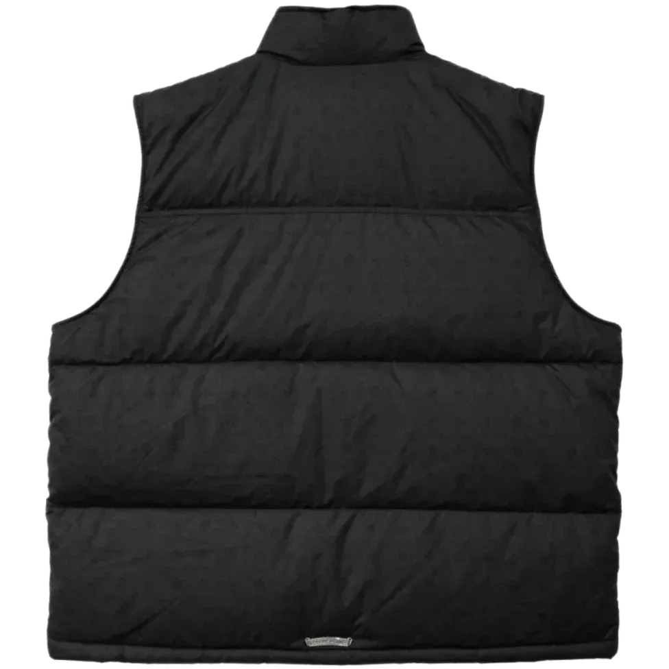 Chrome Hearts Puffer Vest Monogram Black