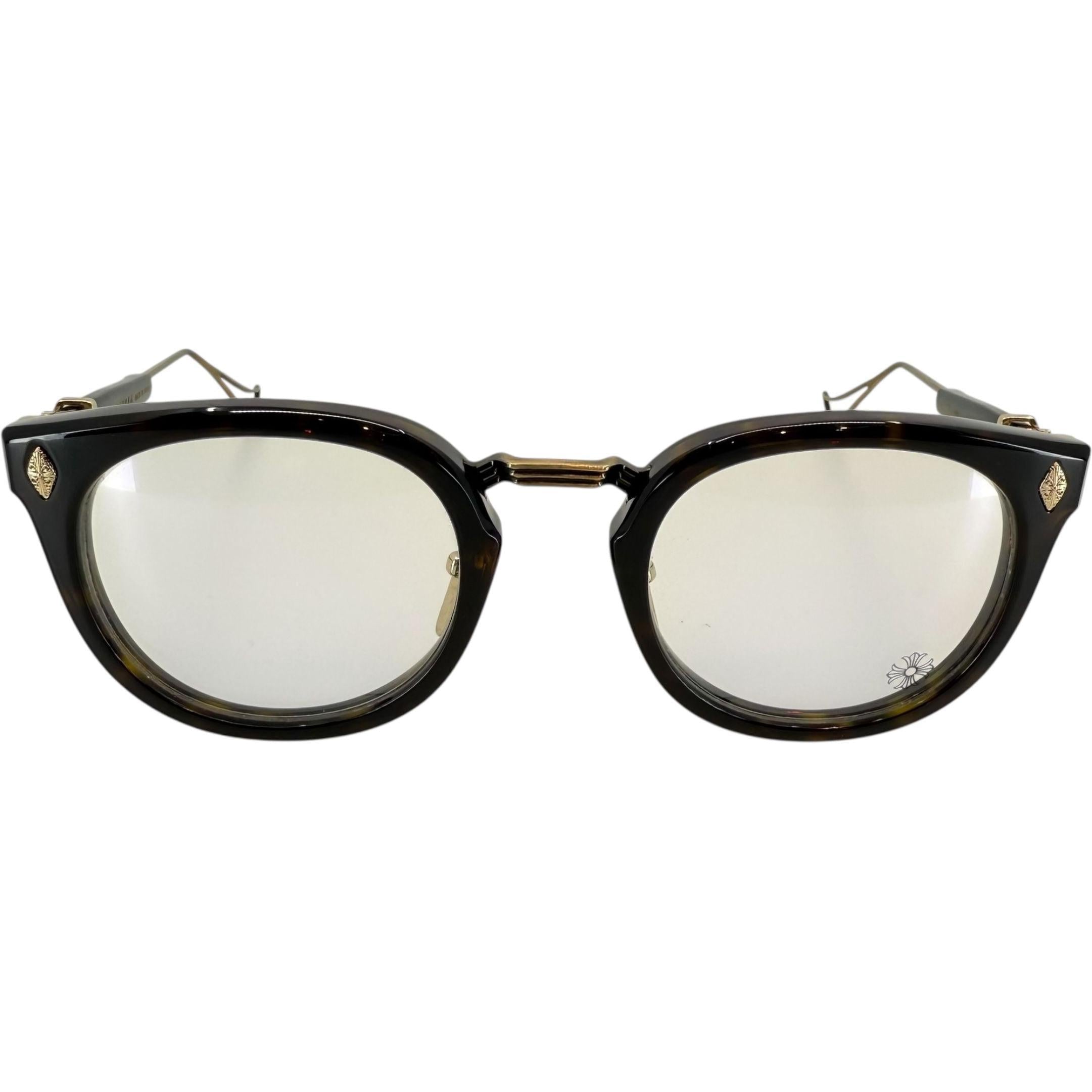 Chrome Hearts Sac Cheetah/Gold Glasses