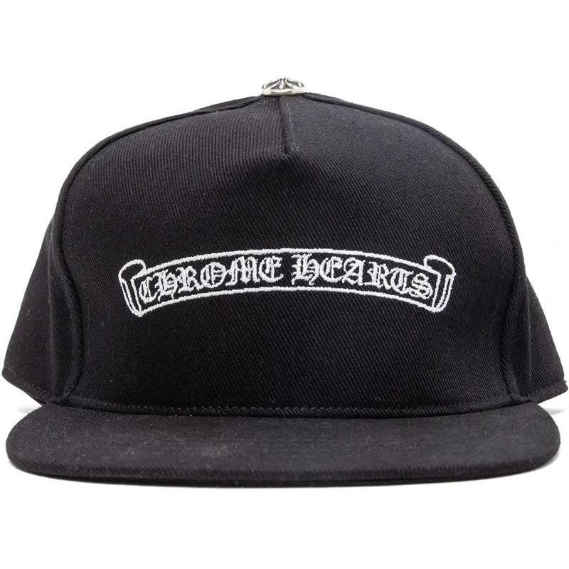 Chrome Hearts Scroll Logo Baseball Cap