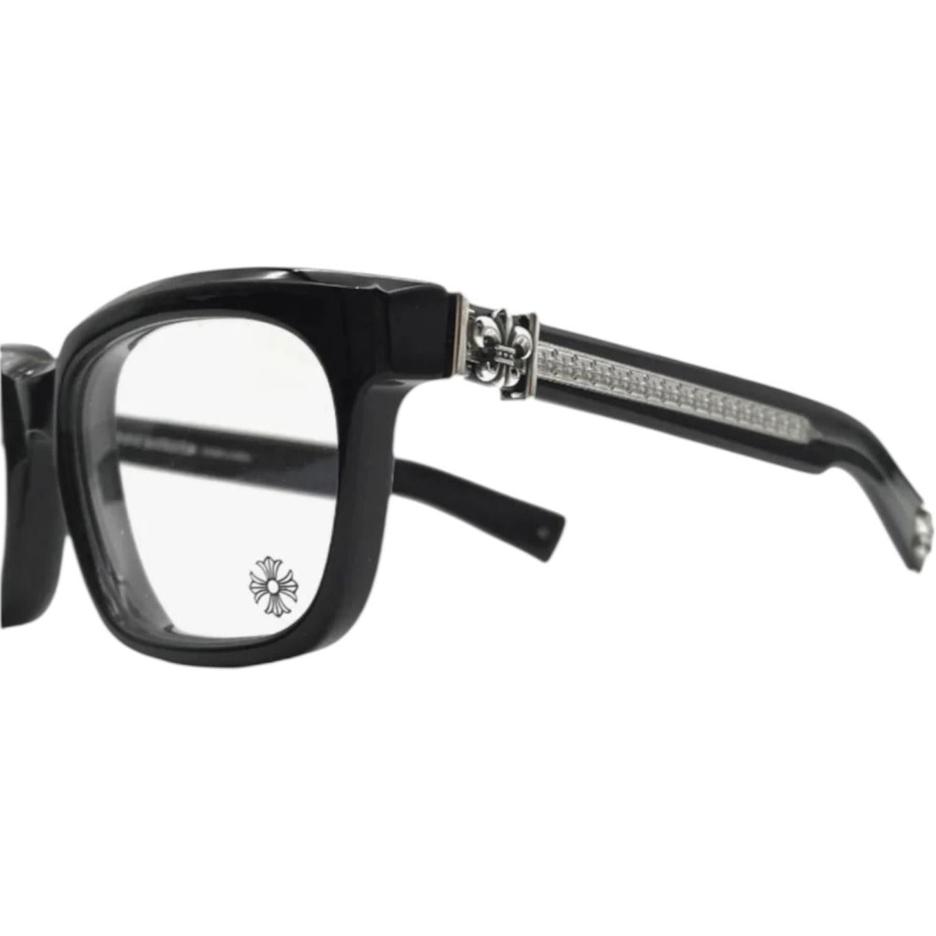 Chrome Hearts See You In Tea Black/Silver Glasses