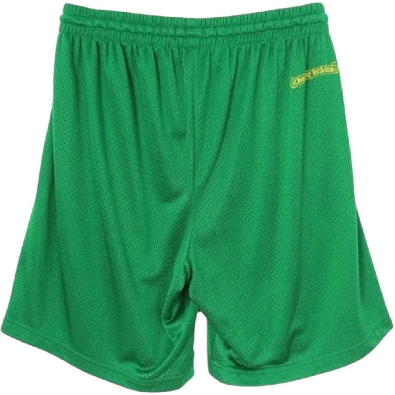 Chrome Hearts Short U Varsity Pants Green