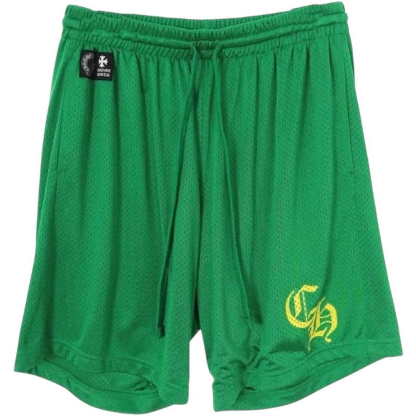 Chrome Hearts Short U Varsity Pants Green