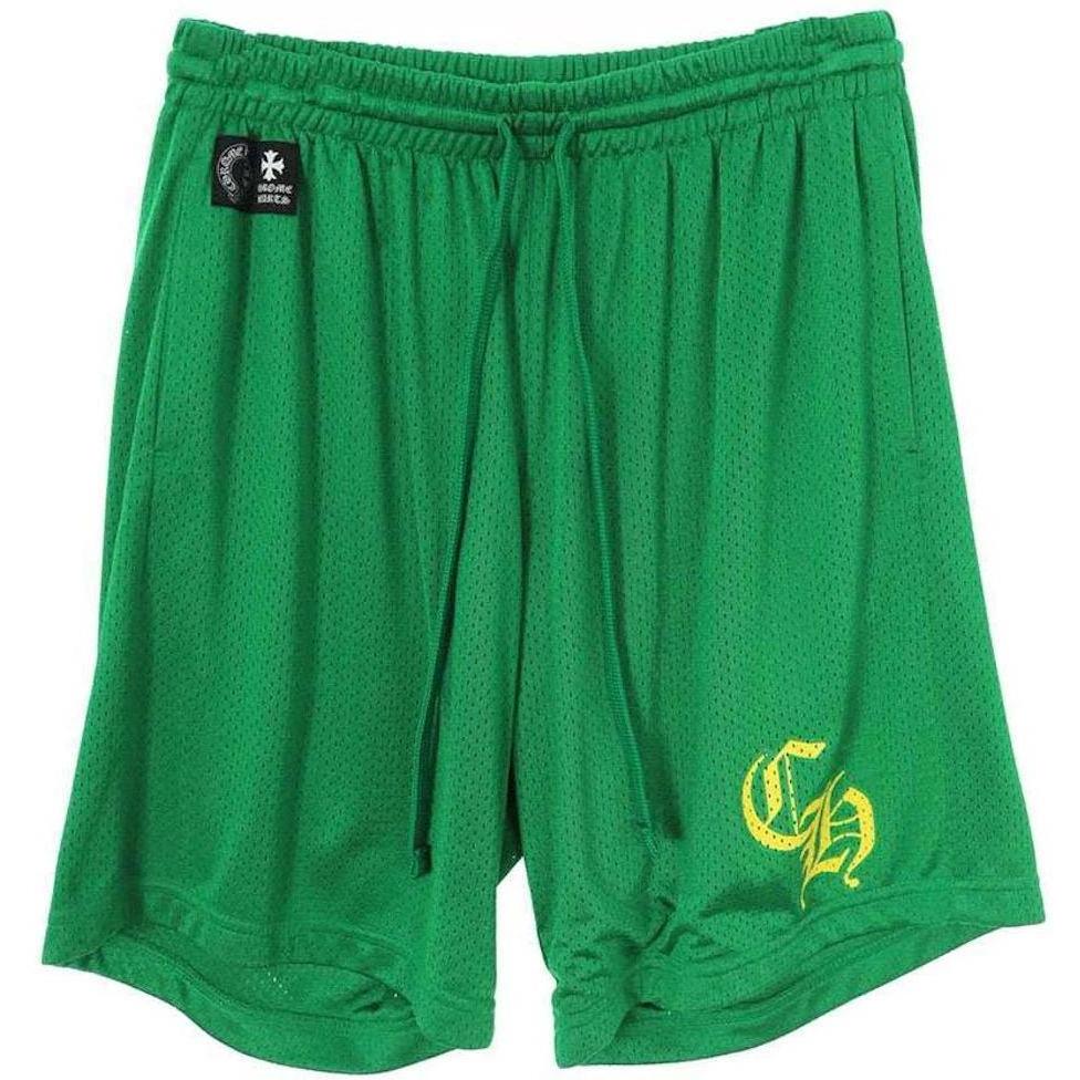 Chrome Hearts Short U Varsity Pants Green