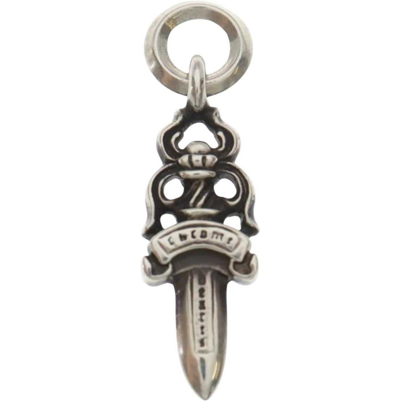 Chrome Hearts Silver #5 Dagger Pendant