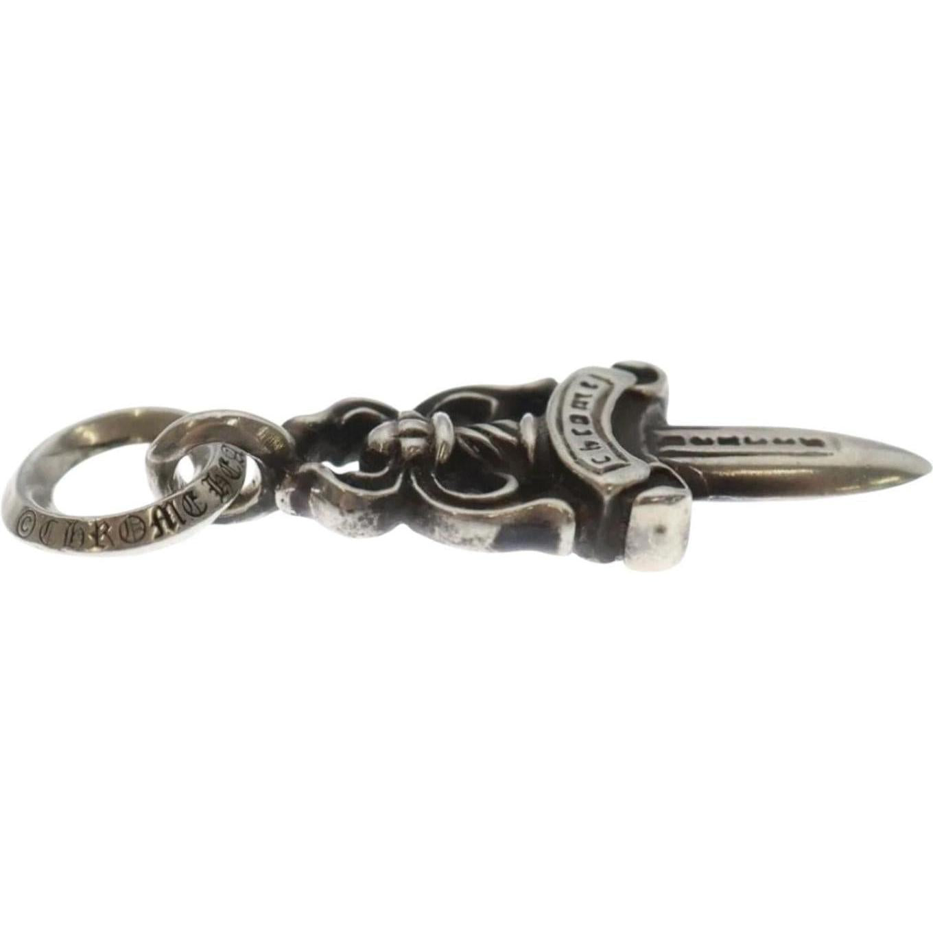 Chrome Hearts Silver #5 Dagger Pendant