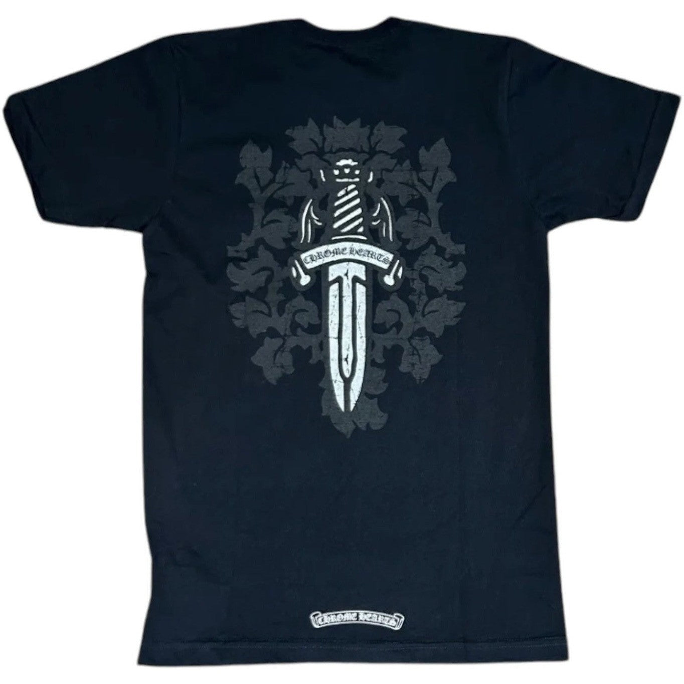 Chrome Hearts Silver Dagger T-Shirt Black