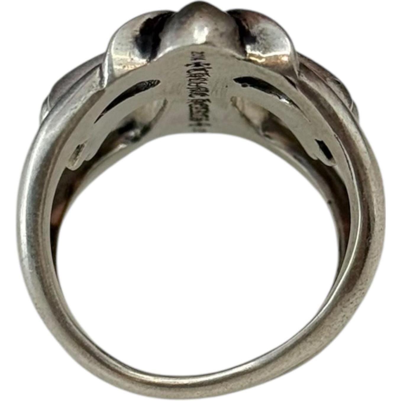 Chrome Hearts Silver Infinity Cross Ring - US Size 10 - Like New