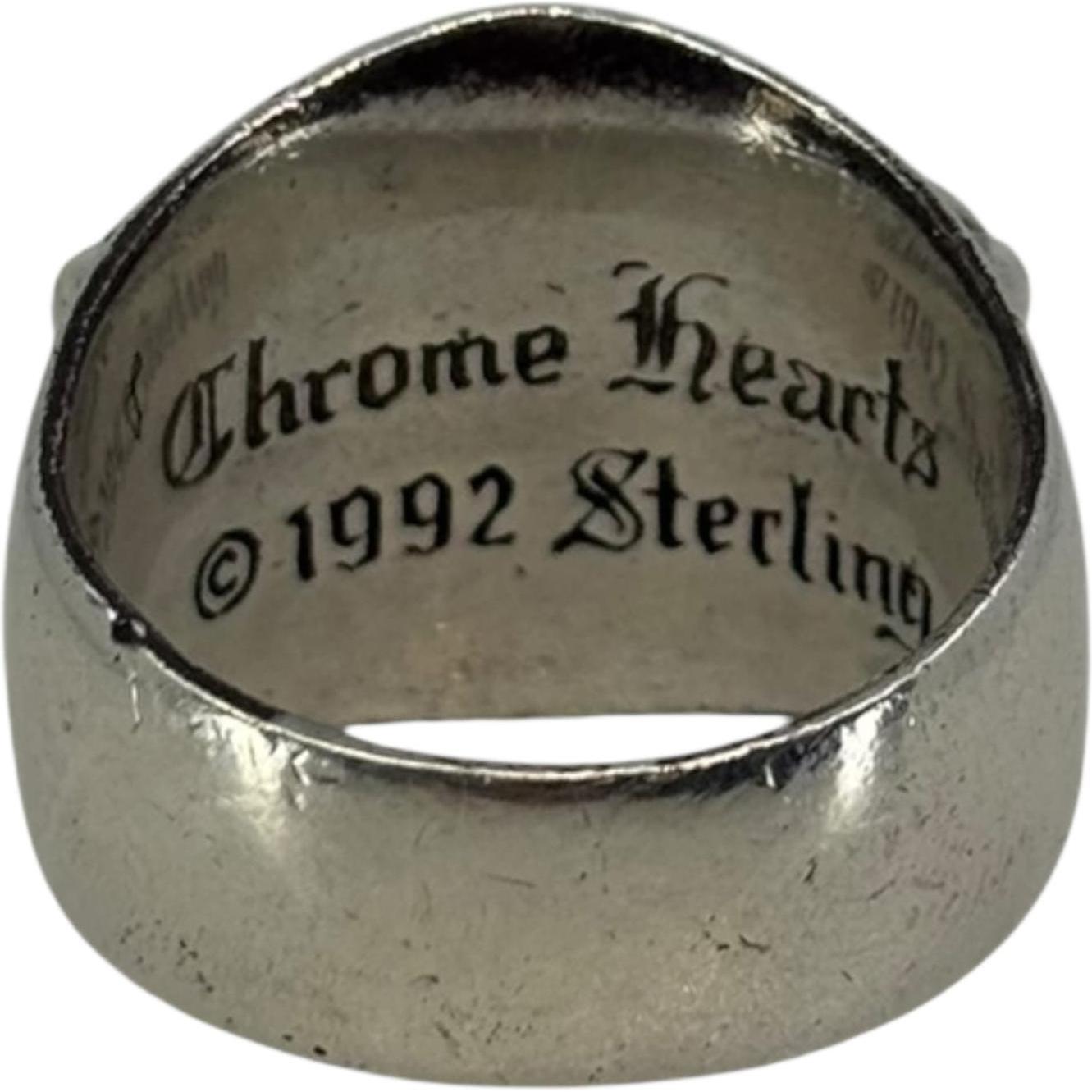 Chrome Hearts Silver Keeper Ring - US Size 12