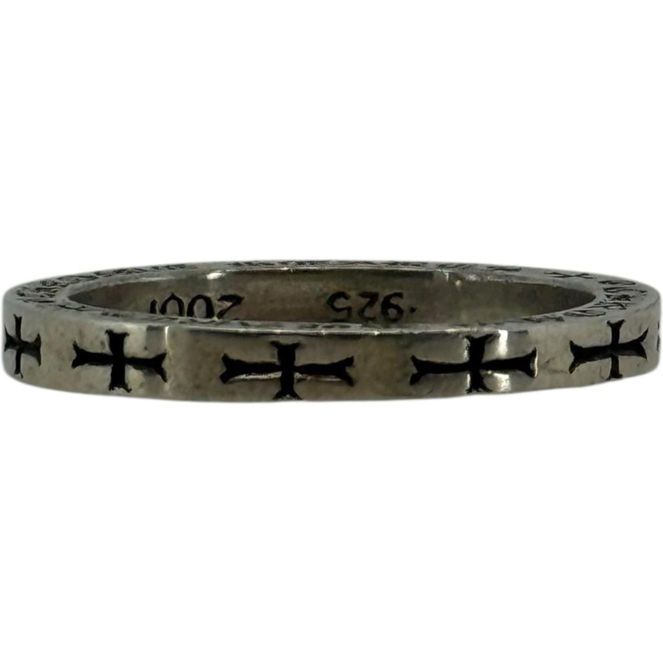 Chrome Hearts Silver NYC Spacer Ring - Size 12