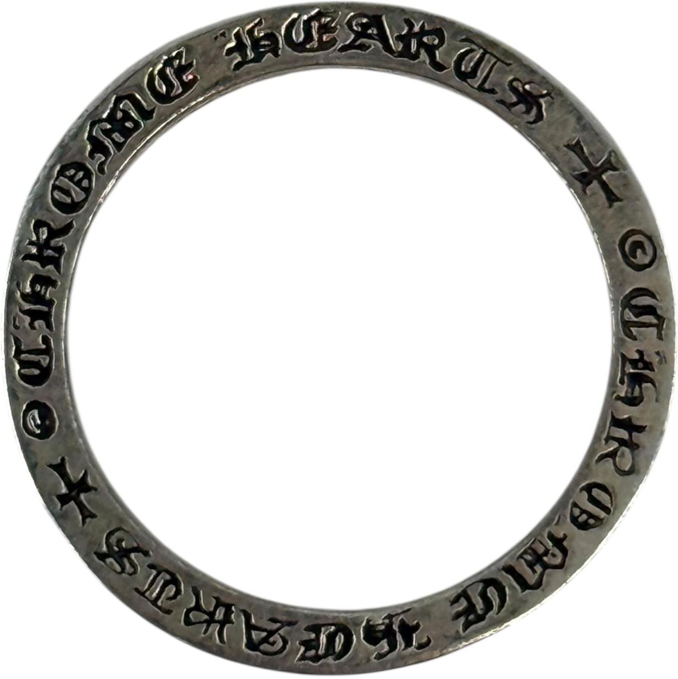 Chrome Hearts Silver NYC Spacer Ring - Size 12