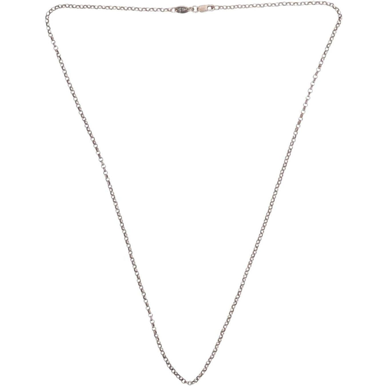 Chrome Hearts Silver Roll Chain - 20 Inches