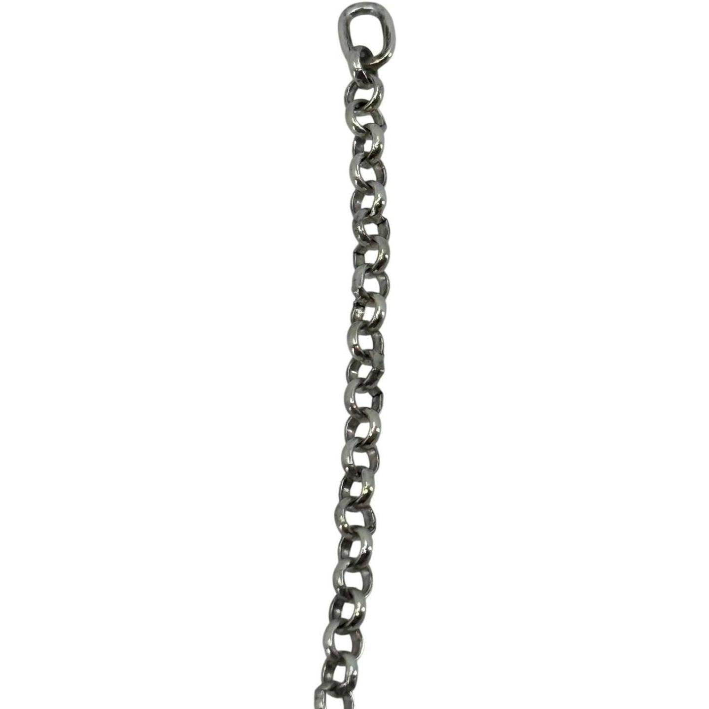 Chrome Hearts Silver Roll Chain - 24 Inches