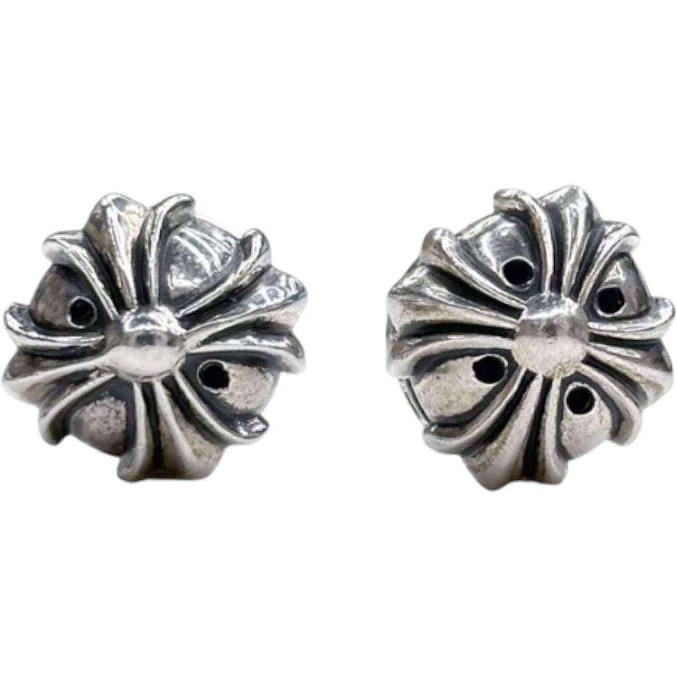 Chrome Hearts Silver Salt and Pepper Shakers