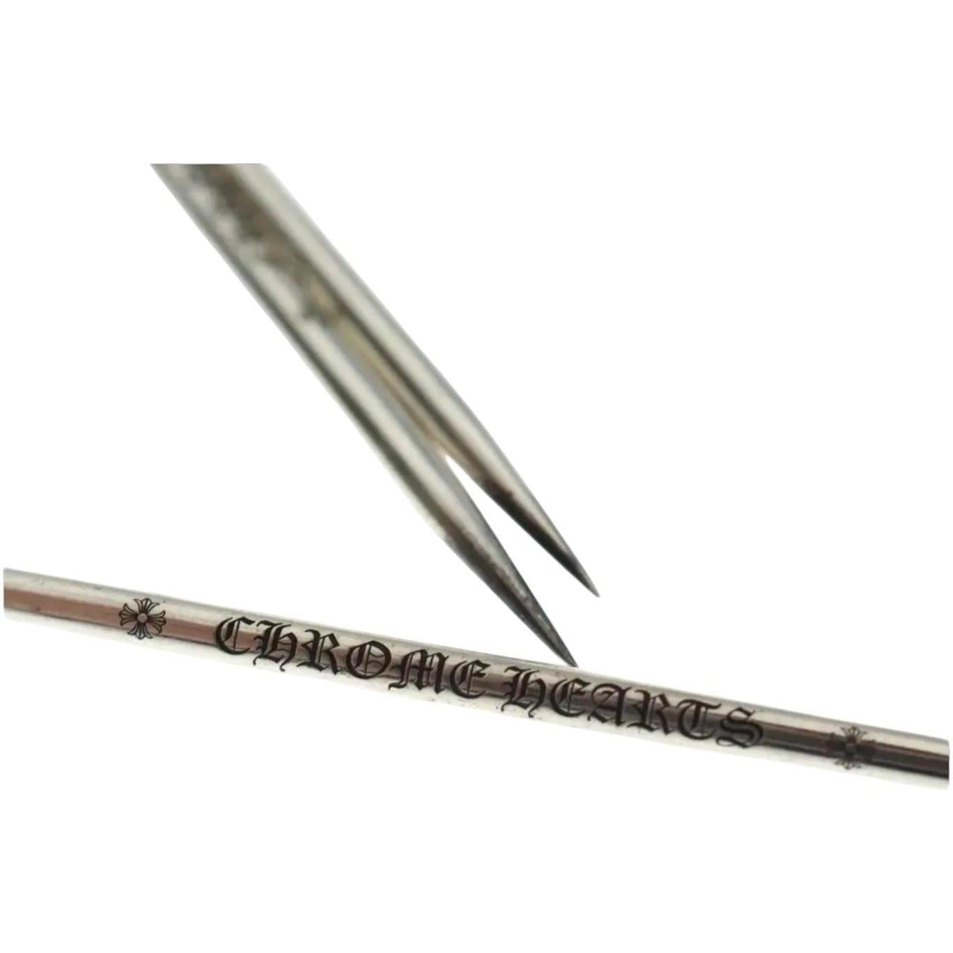 Chrome Hearts Silver Toothpicks w/ Case