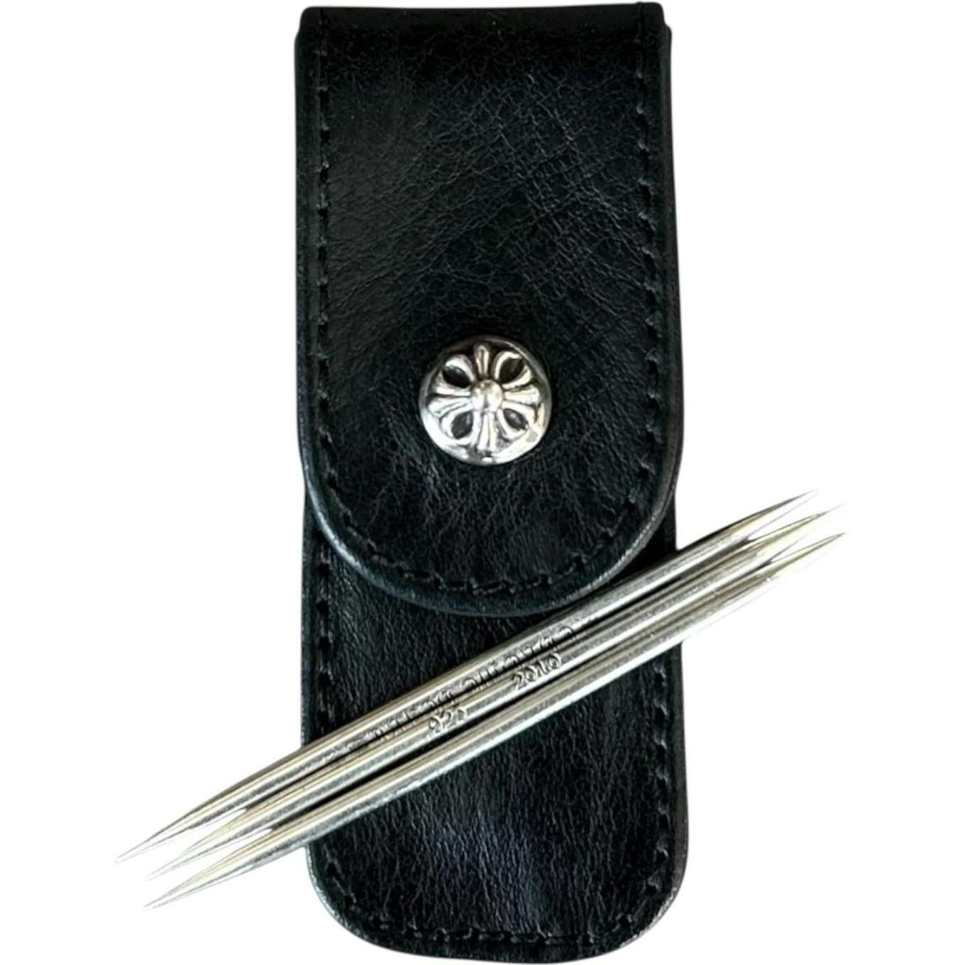 Chrome Hearts Silver Toothpicks w/ Case