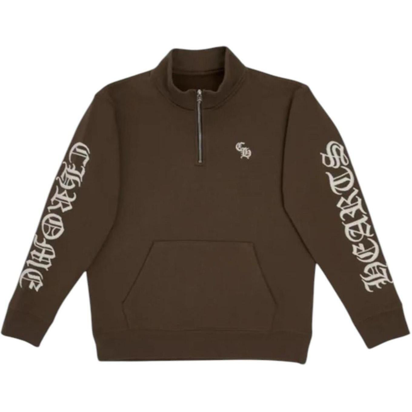 Chrome Hearts Slo Ride Brown Quarter Zip