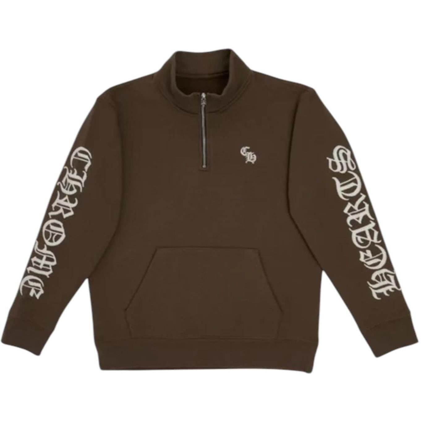 Chrome Hearts Slo Ride Brown Quarter Zip