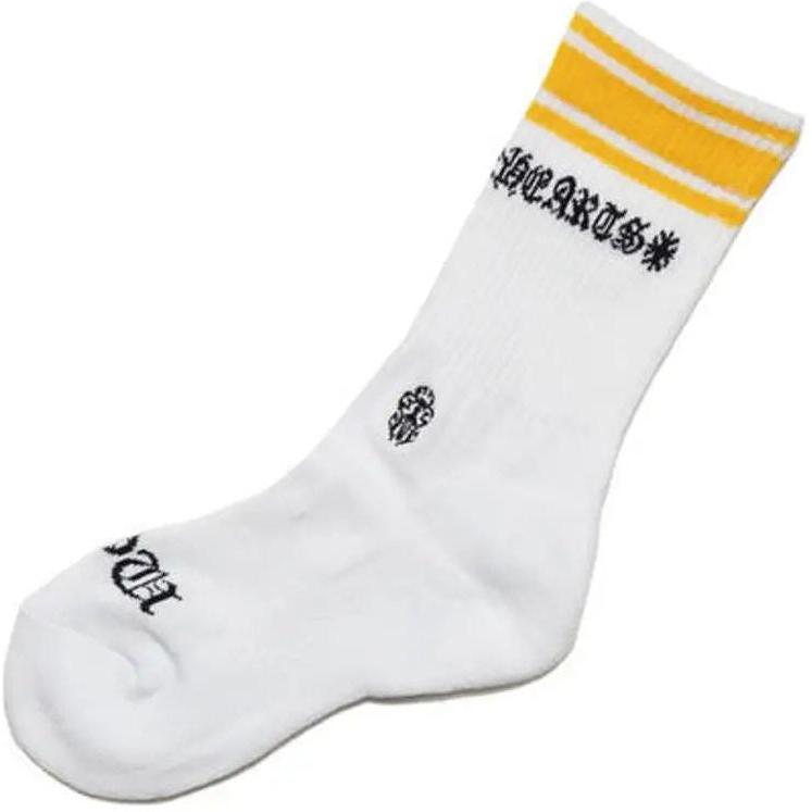 Chrome Hearts Sport Socks White/Yellow