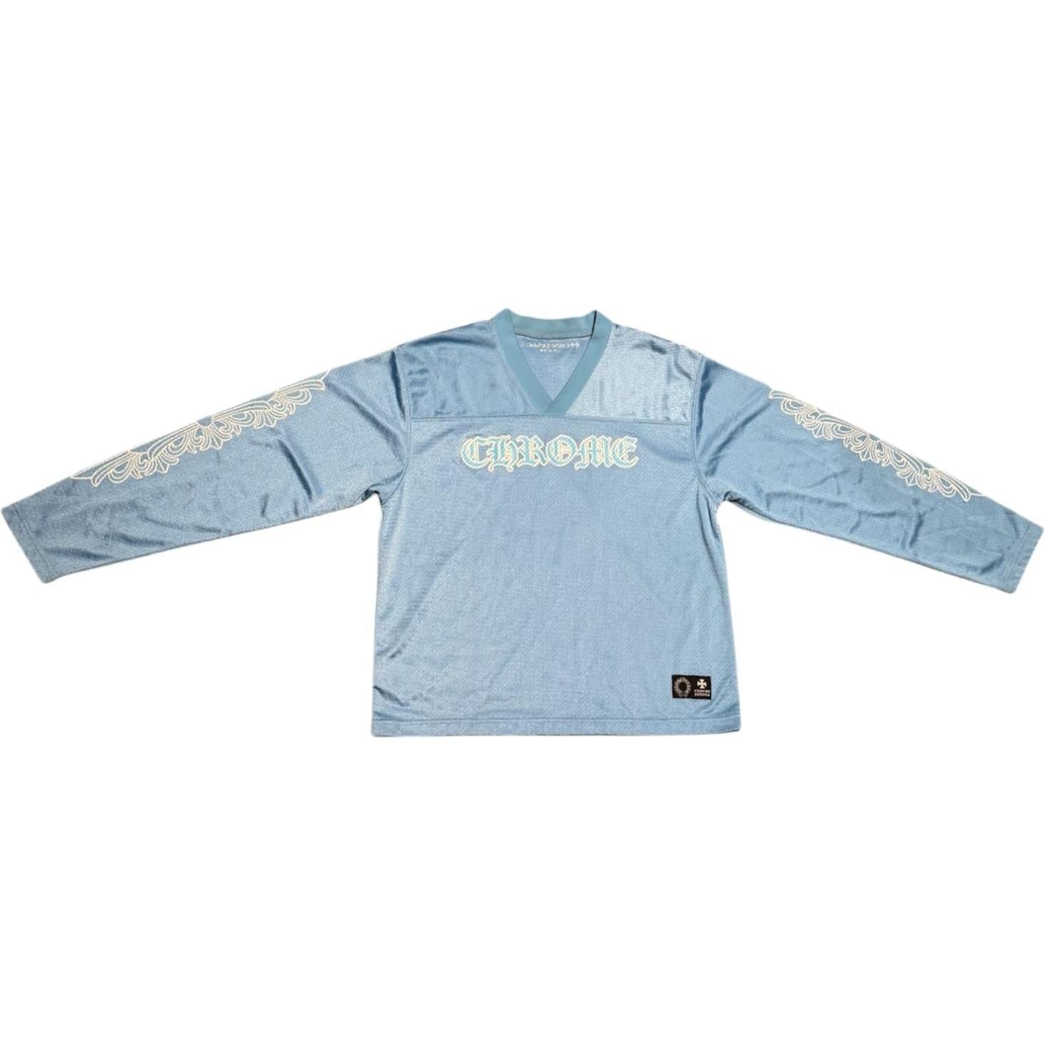 Chrome Hearts Sports Mesh Warm Up Jersey Blue